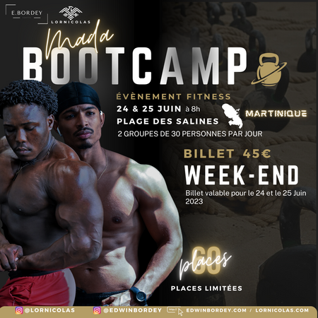 Billets Mada BOOTCAMP